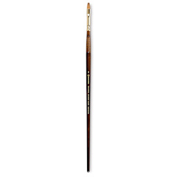 Escoda Reserva Kolinsky-Tajmyr Sable Brush - Bright, Long Handle, Size 8