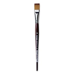 Da Vinci Vario Tip Synthetic Brush - 1381 Flat, Size 16, Short Handle close-up