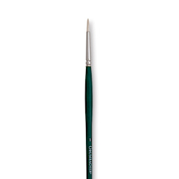 Grumbacher Gainsborough Brush - Round, Long Handle, Size 1