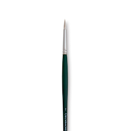 Grumbacher Gainsborough Brush - Round, Long Handle, Size 2