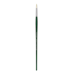 Grumbacher Gainsborough Brush - Round, Long Handle, Size 4