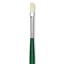 Grumbacher Gainsborough Brush - Flat, Long Handle, Size 1