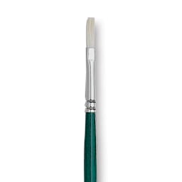 Grumbacher Gainsborough Brush - Flat, Long Handle, Size 2