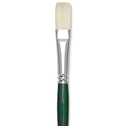 Grumbacher Gainsborough Brush - Flat, Long Handle, Size 8