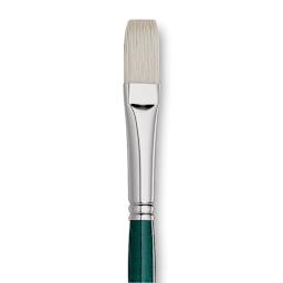 Grumbacher Gainsborough Brush - Flat, Long Handle, Size 10