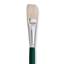 Grumbacher Gainsborough Brush - Flat, Long Handle, Size 12