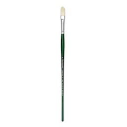 Grumbacher Gainsborough Brush - Filbert, Long Handle, Size 6