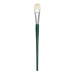 Grumbacher Gainsborough Brush - Bright, Long Handle, Size 14