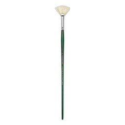Grumbacher Gainsborough Brush - Fan, Long Handle, Size 4