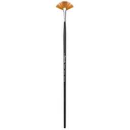 Escoda Prado Tame Synthetic Brush - Fan, Long Handle, Size 2