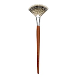Da Vinci Pure Badger Brush - Fan Blender, Long Handle, Size 16