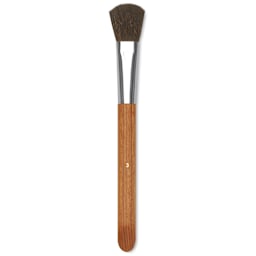 Holbein Pastel Brush - 5/8", Oval Blender, Goat hair