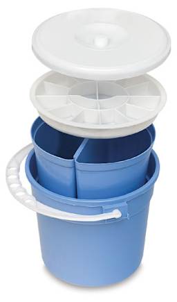 Richeson Brush Basin Cylinder - Exploded view of Brush Basin 