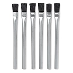 Acid Brushes - Set of 6 single use brushes shown upright