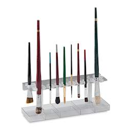Masterson Sta-New Brush Holder - accessorized with assorted Brushes, not included