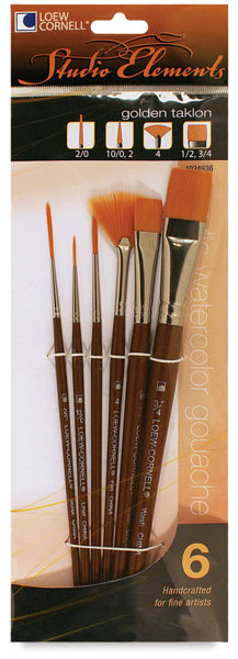 Golden Taklon Detail, Set of 6