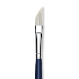 Silver Brush Bristlon Stiff White Synthetic Brush - Dagger Striper, Size 1/4'' (close-up)