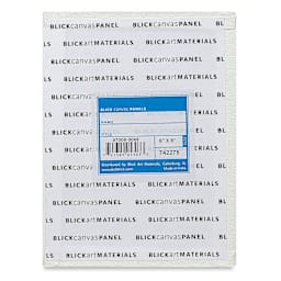 Blick Studio Cotton Canvas Panel - 6" x 8" back