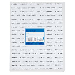 Blick Studio Cotton Canvas Panels - 8" x 10", Pkg of 5 back