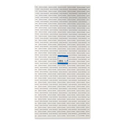 Blick Studio Cotton Canvas Panel - 15" x 30" back