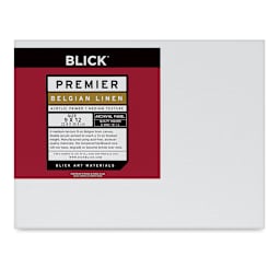 Blick Belgian Linen Archival Panel - 9" x 12", Acrylic-primed