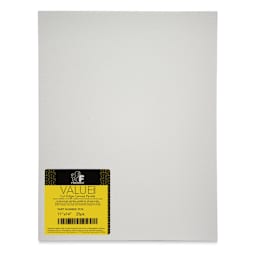 Fredrix Cut Edge Canvas Panels - 11" x 14", White, Pkg of 25