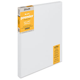 Blick Premier Stretched Cotton Canvas - Gallery Profile, Back-Stapled, 20" x 24"