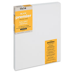 Blick Premier Stretched Cotton Canvas - Gallery Profile, Back-Stapled, 11" x 14"