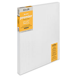 Blick Premier Stretched Cotton Canvas - Gallery Profile, Back-Stapled, 22" x 28"