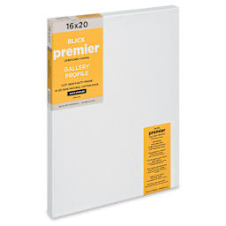 Blick Premier Stretched Cotton Canvas - Gallery Profile, Back-Stapled, 16" x 20"