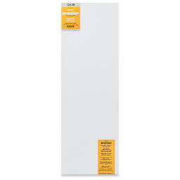Blick Premier Stretched Cotton Canvas - Gallery Profile, Back-Stapled, 12" x 36" front