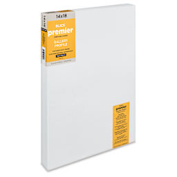 Blick Premier Stretched Cotton Canvas - Gallery Profile, Back-Stapled, 14" x 18"