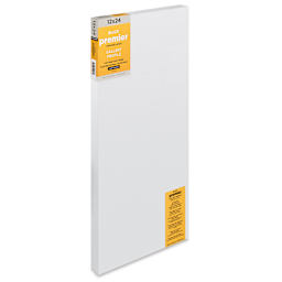 Blick Premier Stretched Cotton Canvas - Gallery Profile, Back-Stapled, 12" x 24"