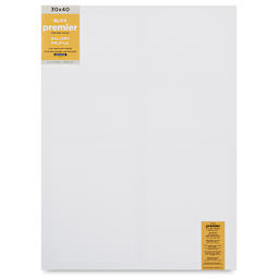 Blick Premier Stretched Cotton Canvas - Gallery Profile, Back-Stapled, 30" x 40" front