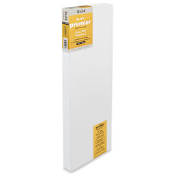 Blick Premier Stretched Cotton Canvas - Gallery Profile, Back-Stapled, 8" x 24"