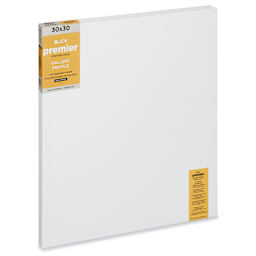 Blick Premier Stretched Cotton Canvas - Gallery Profile, Back-Stapled, 30" x 30"