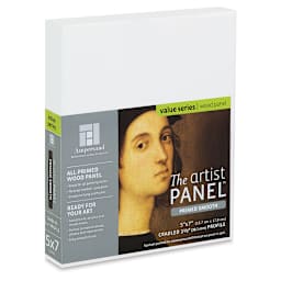Ampersand Value Series Artist Panel - Smooth, 5" x 7", 1-1/2" Cradle