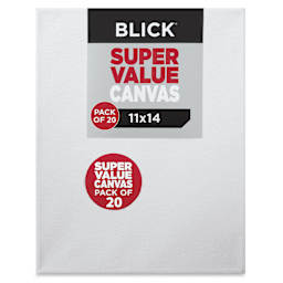 Blick Super Value Canvas Pack - 11" x 14", Pkg of 20
