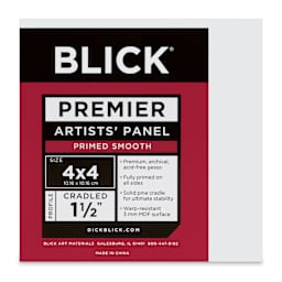 Blick Premier Artists' Panel - Gallery Cradle, 1-1/2", 4" x 4"