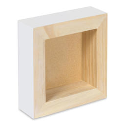 Blick Premier Artists' Panel - Gallery Cradle, 1-1/2", 5" x 5" back side view