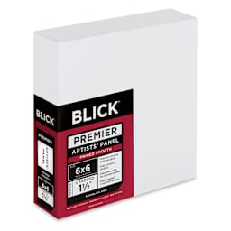 Blick Premier Artists' Panel - Gallery Cradle, 1-1/2", 6" x 6" side view