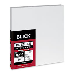 Blick Premier Artists' Panel - Gallery Cradle, 1-1/2", 16" x 16" side view