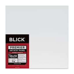Blick Premier Artists' Panel - Flat, 3/8", 10" x 10"