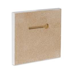 Blick Premier Artists' Panel - Flat, 3/8", 4" x 4" back side view