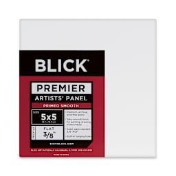 Blick Premier Artists' Panel - Flat, 3/8", 5" x 5"