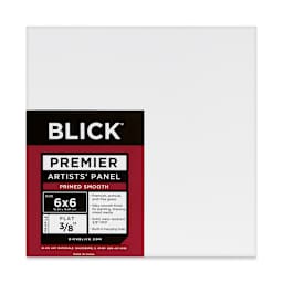 Blick Premier Artists' Panel - Flat, 3/8", 6" x 6"