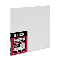 Blick Premier Artists' Panel - Flat, 3/8", 8" x 8" side view