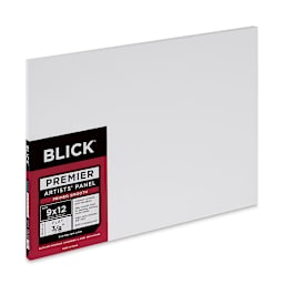 Blick Premier Artists' Panel - Flat, 3/8", 9" x 12" side view