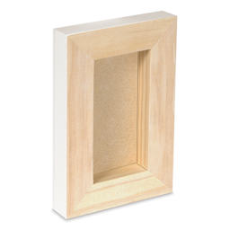 Blick Premier Artists' Panel - Traditional Cradle, 7/8", 4" x 6" back side view