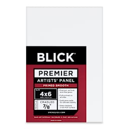 Blick Premier Artists' Panel - Traditional Cradle, 7/8", 4" x 6"